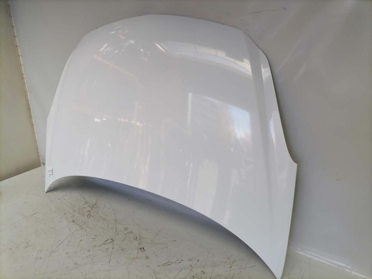 Opel Corsa D original Motorhaube Z474 Casablancaweiß BJ09